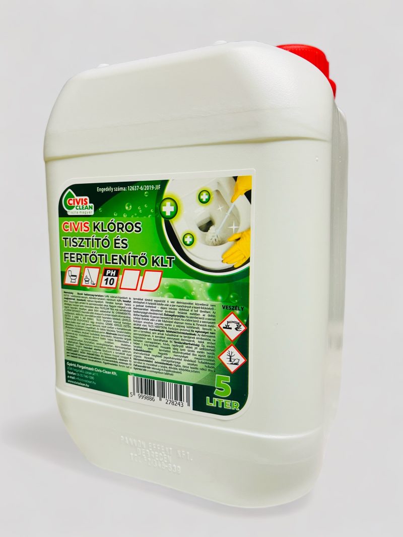 Civis Klóros tisztító és fertőtlenítő 5l
