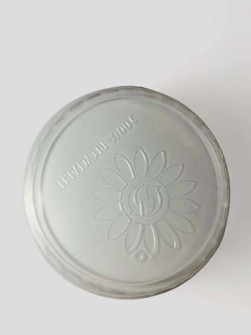 Műanyag kerek fedél (125;150;250;300;500ML) PP 100DB/CS 1000DB/KRT 77400 (W)